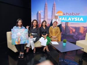 Self-Taught Gen Z Artist Paints Kaleidoscopes of Malaysian Culture